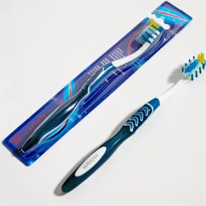 BROSSE À DENTS EXTRA CLEAN - SOIES MOYENNES (BLUE-BLANC) CHOGAN