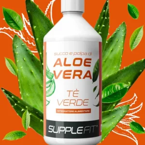 JUS ET PULPE D’ALOE VERA AVEC DU THÉ VERT